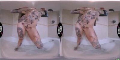 1709657256 869 StripzVR Soap Tattooed Blonde in the Bath Oculus 6k