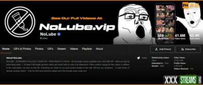 NoLube Pornhub Siterip fastfile PHUB