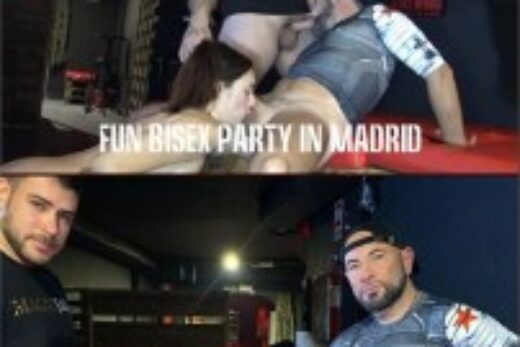 Fun Bisex Party In Madrid
