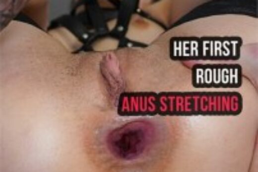 Skye Wood Her First Rough Anus Stretching